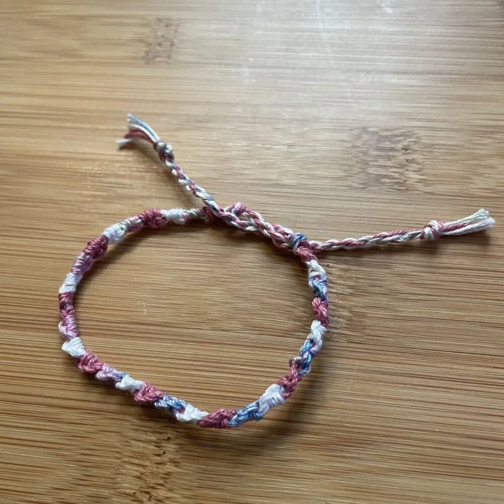 Uma Bracelet, anklet, trendy, comfortable, tie, embroidery thread, woven, gift,